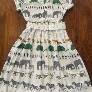 Walking the Zoo Louise shirtdress Palava